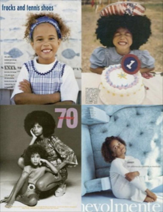 Ein Collage-Bild mit mehreren Fotos einer Gruppe von Kindern und Text.