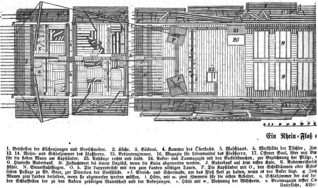 Eine handgezeichnete Skizze eines deutschen Hauses aus dem 18. Jahrhundert mit mehreren Fenstern und einer Tür, begleitet von Text auf demselben Blatt Papier.