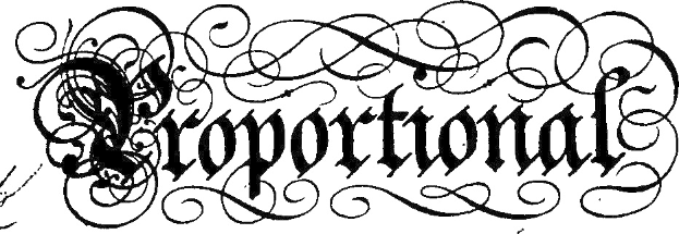 Schwarz-weiß-kalligraphische Darstellung des Wortes "Konzern" mit komplexen Schleifen und Verzierungen.